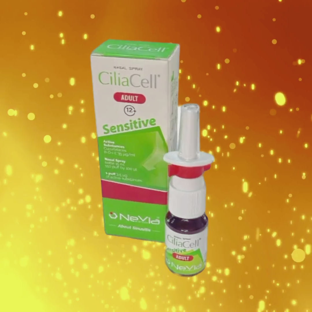 Carica video: CiliaCell Spray Nasale - Adulti SENSITIVE